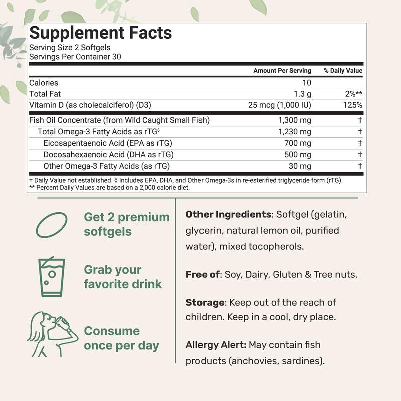 Omega-3 rTG Élite