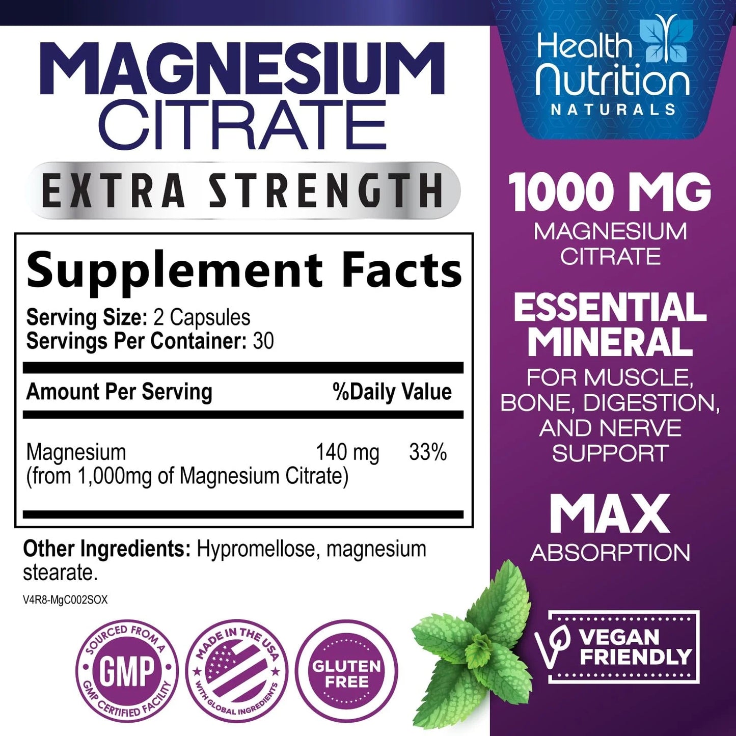 High Absorption Magnesium 1000