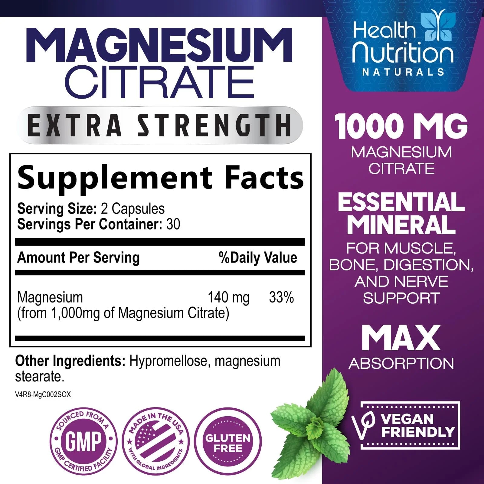 High Absorption Magnesium 1000