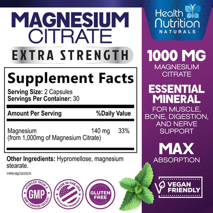 High Absorption Magnesium 1000